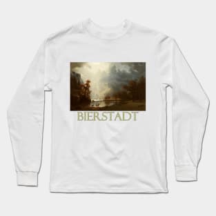 A Sierra Nevada Morning by Albert Bierstadt Long Sleeve T-Shirt